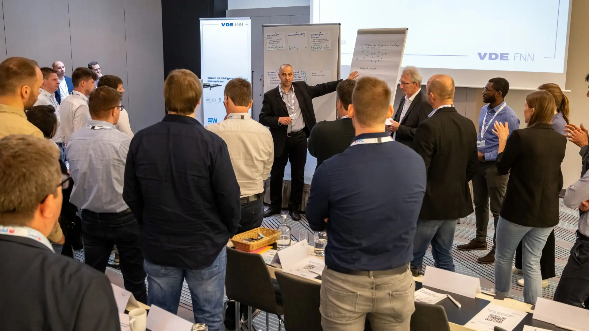 Diskussionsforum mit Teilnehmern